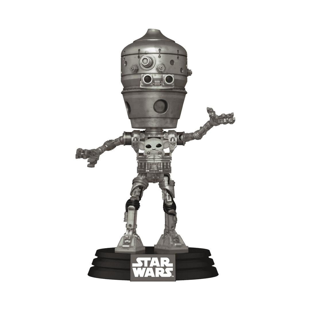 Funko Pop! Deluxe IG-12 with Grogu