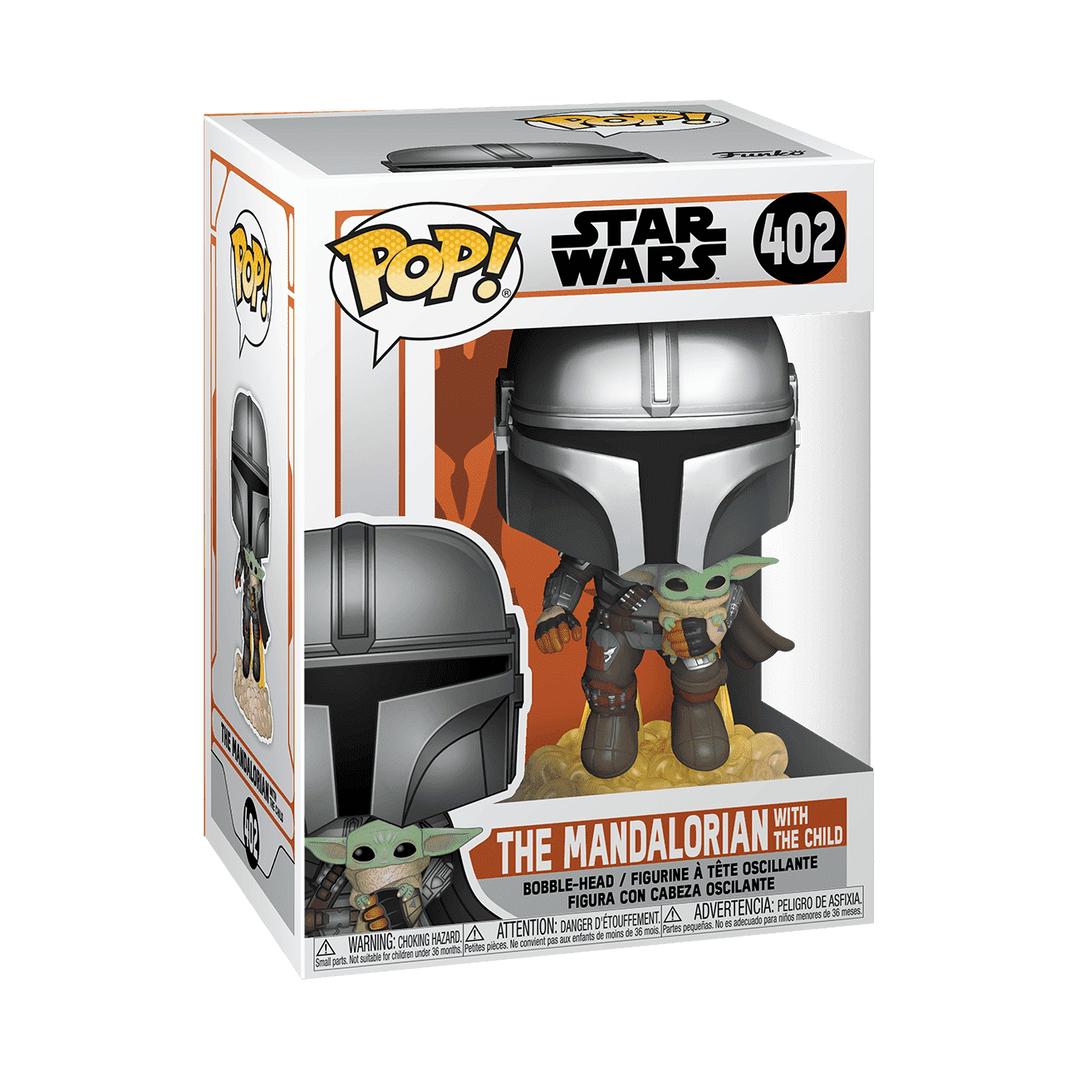 Funko Pop! The Mandalorian Flying with Jet Pack