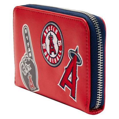Funko MLB LA Angels Patches Zip Around Wallet | Loungefly