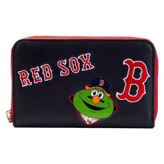 Funko MLB Boston Red Sox Patches Zip Around Wallet | Loungefly