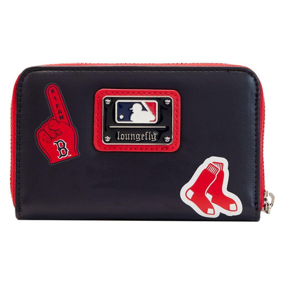 Funko MLB Boston Red Sox Patches Zip Around Wallet | Loungefly