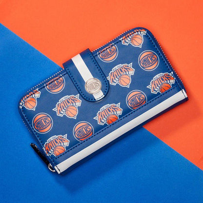 Funko NBA New York Knicks Logo Zip Around Wallet | Loungefly