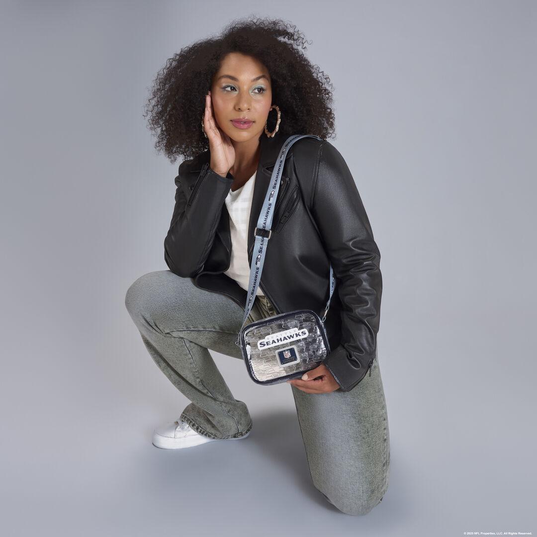 Funko NFL Seattle Seahawks Clear Crossbody Stadium Bag | Loungefly
