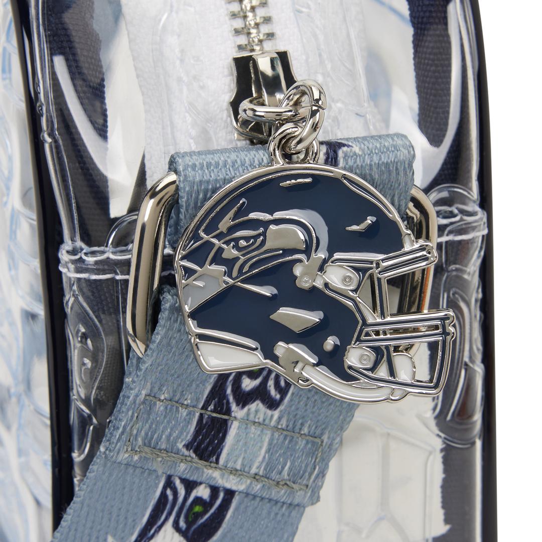 Funko NFL Seattle Seahawks Clear Crossbody Stadium Bag | Loungefly