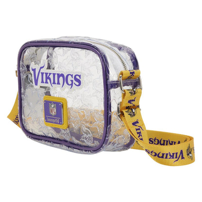 Funko NFL Minnesota Vikings Clear Crossbody Stadium Bag | Loungefly