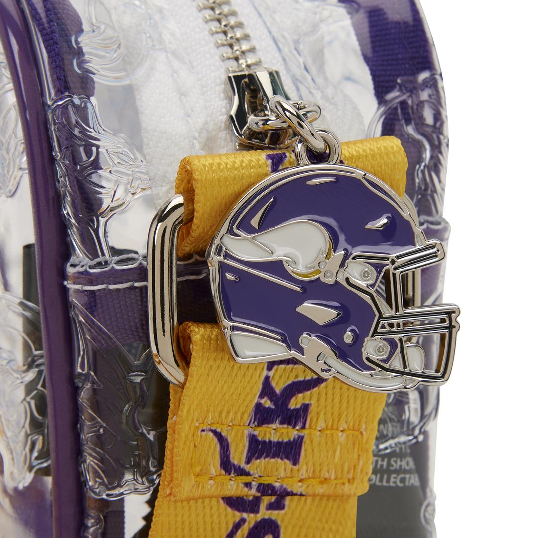 Funko NFL Minnesota Vikings Clear Crossbody Stadium Bag | Loungefly