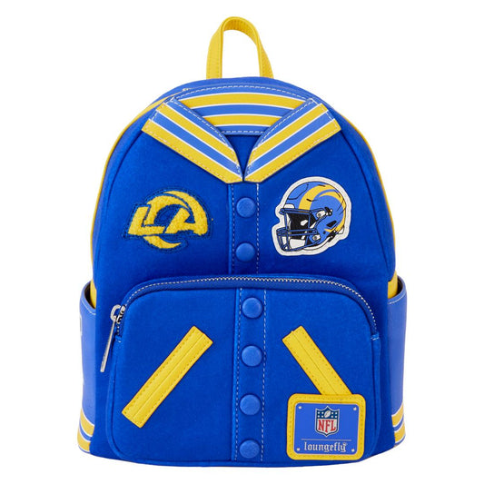 Funko NFL Los Angeles Rams Varsity Mini Backpack | Loungefly