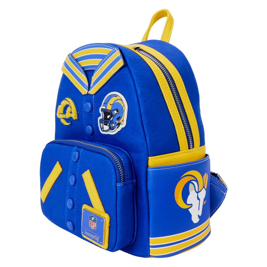 Funko NFL Los Angeles Rams Varsity Mini Backpack | Loungefly