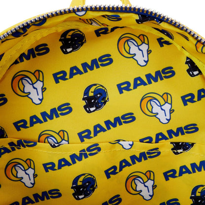 Funko NFL Los Angeles Rams Varsity Mini Backpack | Loungefly