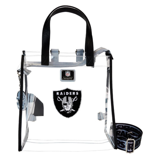 Funko NFL Las Vegas Raiders Clear Convertible Backpack & Tote Crossbody Stadium Bag | Loungefly