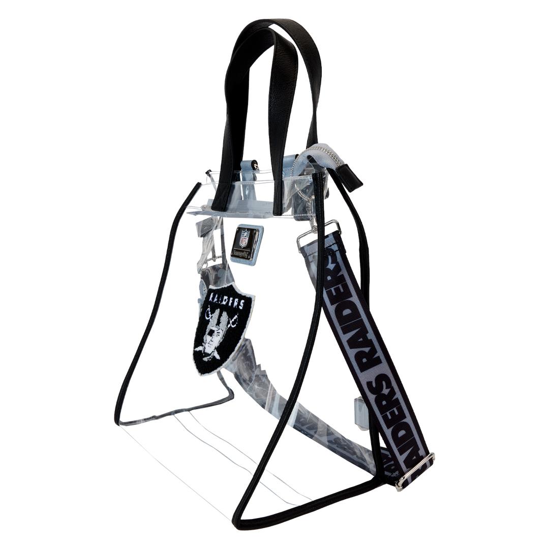 Funko NFL Las Vegas Raiders Clear Convertible Backpack & Tote Crossbody Stadium Bag | Loungefly