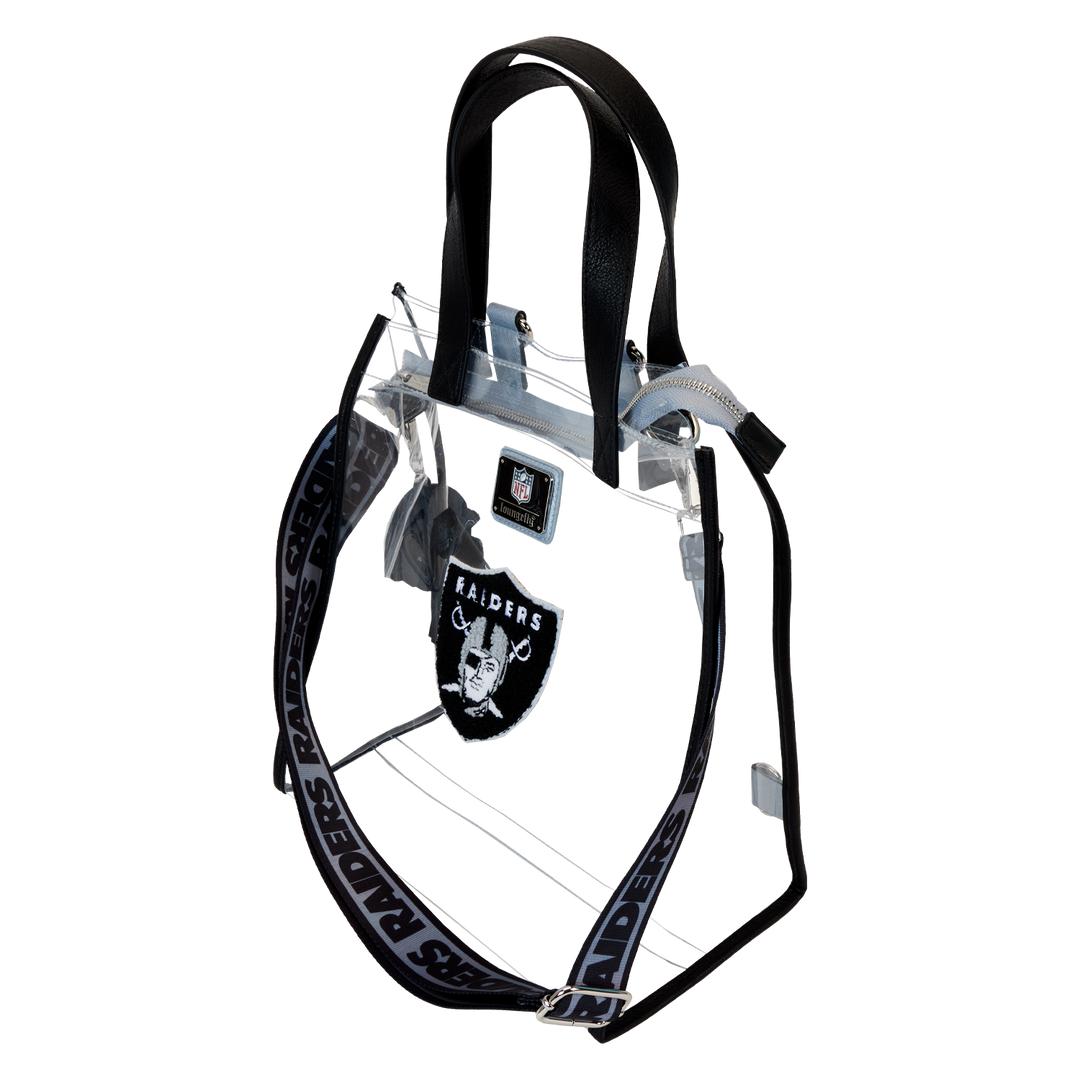 Funko NFL Las Vegas Raiders Clear Convertible Backpack & Tote Crossbody Stadium Bag | Loungefly