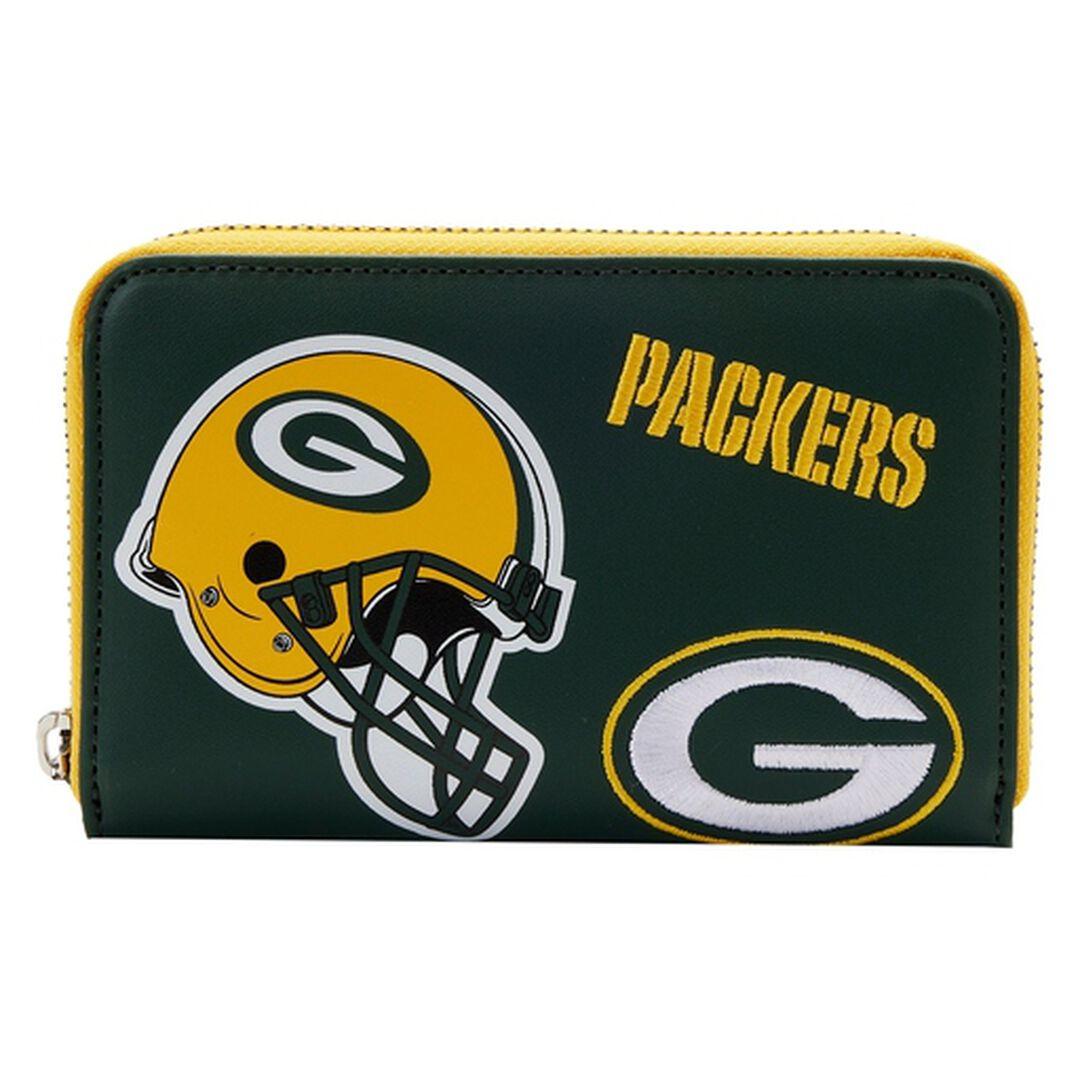 Funko NFL Green Bay Packers Patches Zip Around Wallet | Loungefly