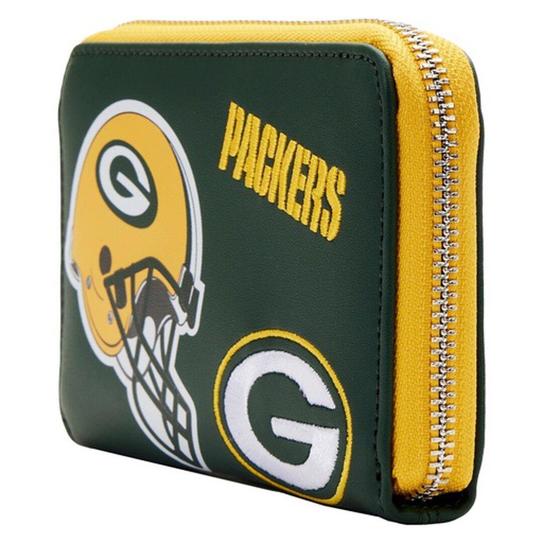 Funko NFL Green Bay Packers Patches Zip Around Wallet | Loungefly