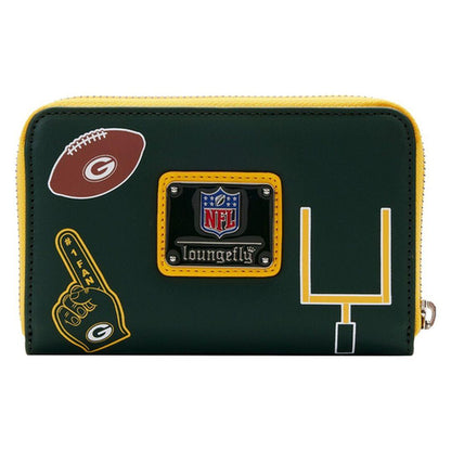 Funko NFL Green Bay Packers Patches Zip Around Wallet | Loungefly