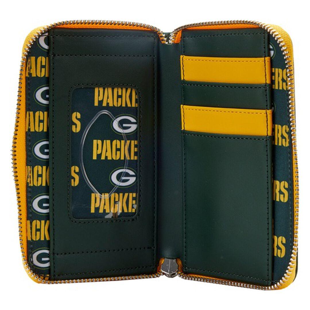 Funko NFL Green Bay Packers Patches Zip Around Wallet | Loungefly