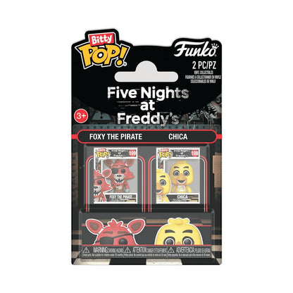 Funko Bitty Pop! Foxy the Pirate & Chica the Chicken 2-Pack