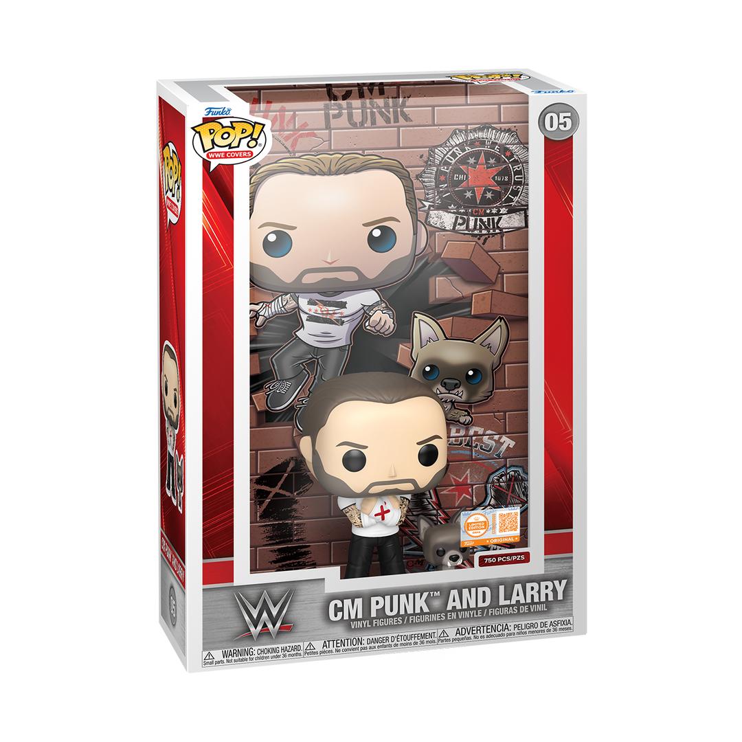 Funko Pop! WWE Covers CM Punk and Larry