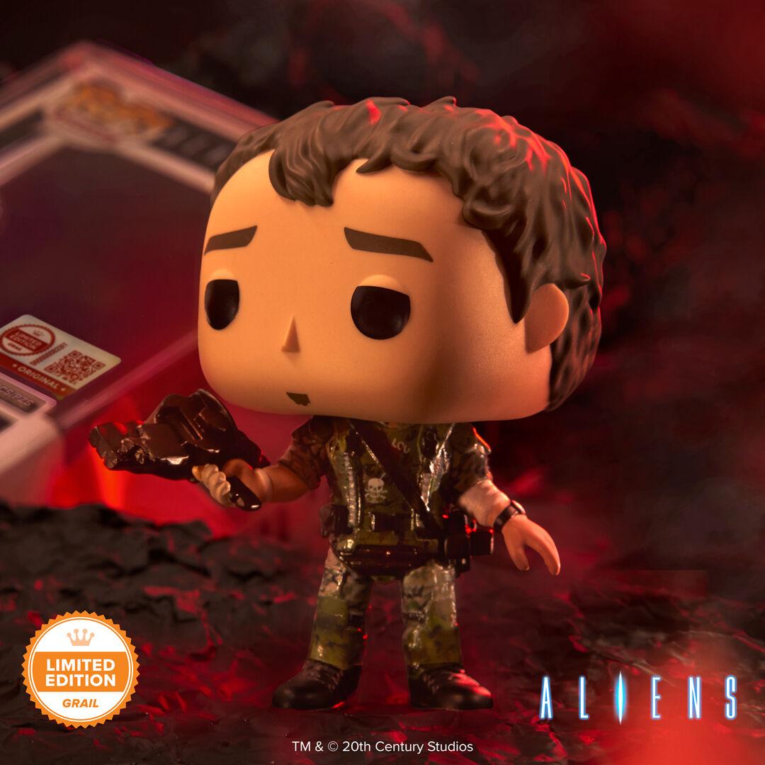 Funko Pop! Pvt. Hudson with Pop! Protector