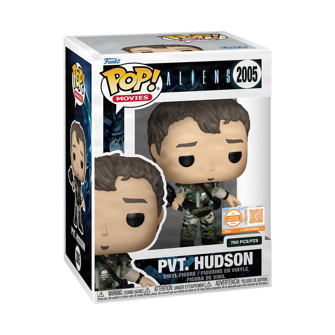 Funko Pop! Pvt. Hudson with Pop! Protector