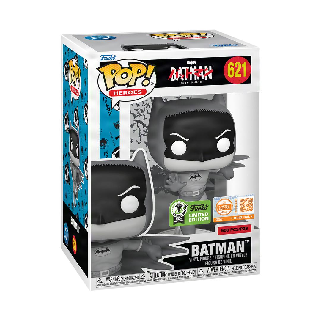 Funko Pop! Batman (Bat-Manga! Black and White) with Pop! Protector