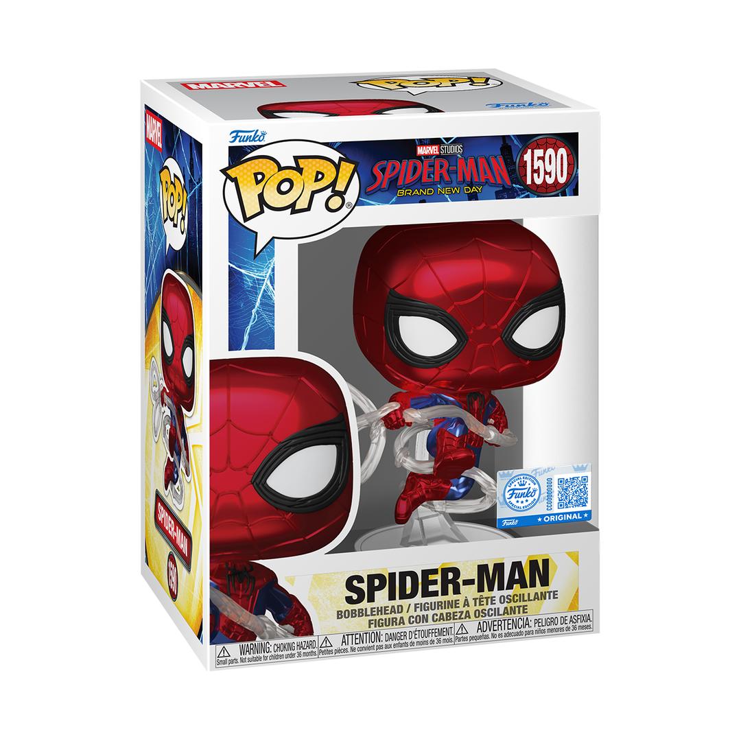 Funko Pop! Spider-Man (Brand New Day) (Metallic)