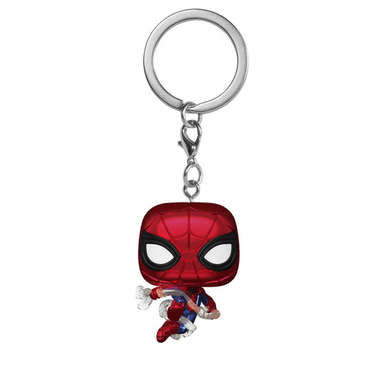 Funko Pop! Keychain Spider-Man (Brand New Day) (Metallic)