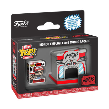 Funko Bitty Pop! Towns Mondo Employee & Mondo Arcade