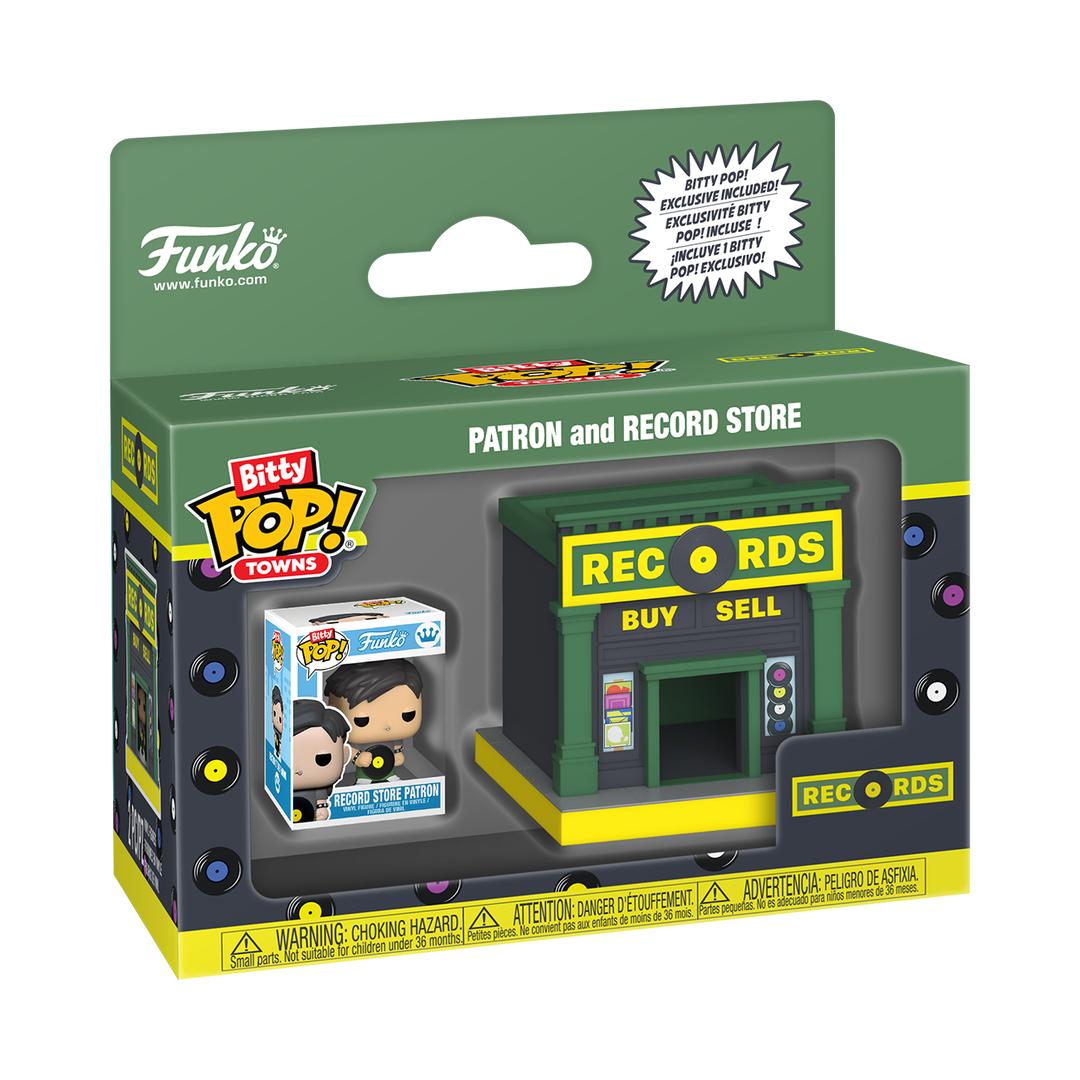 Funko Bitty Pop! Towns Patron & Record Store