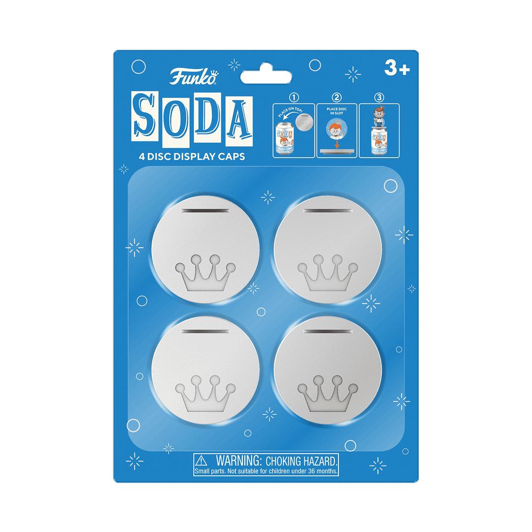 Funko SODA Disc Display Caps - 4-Pack