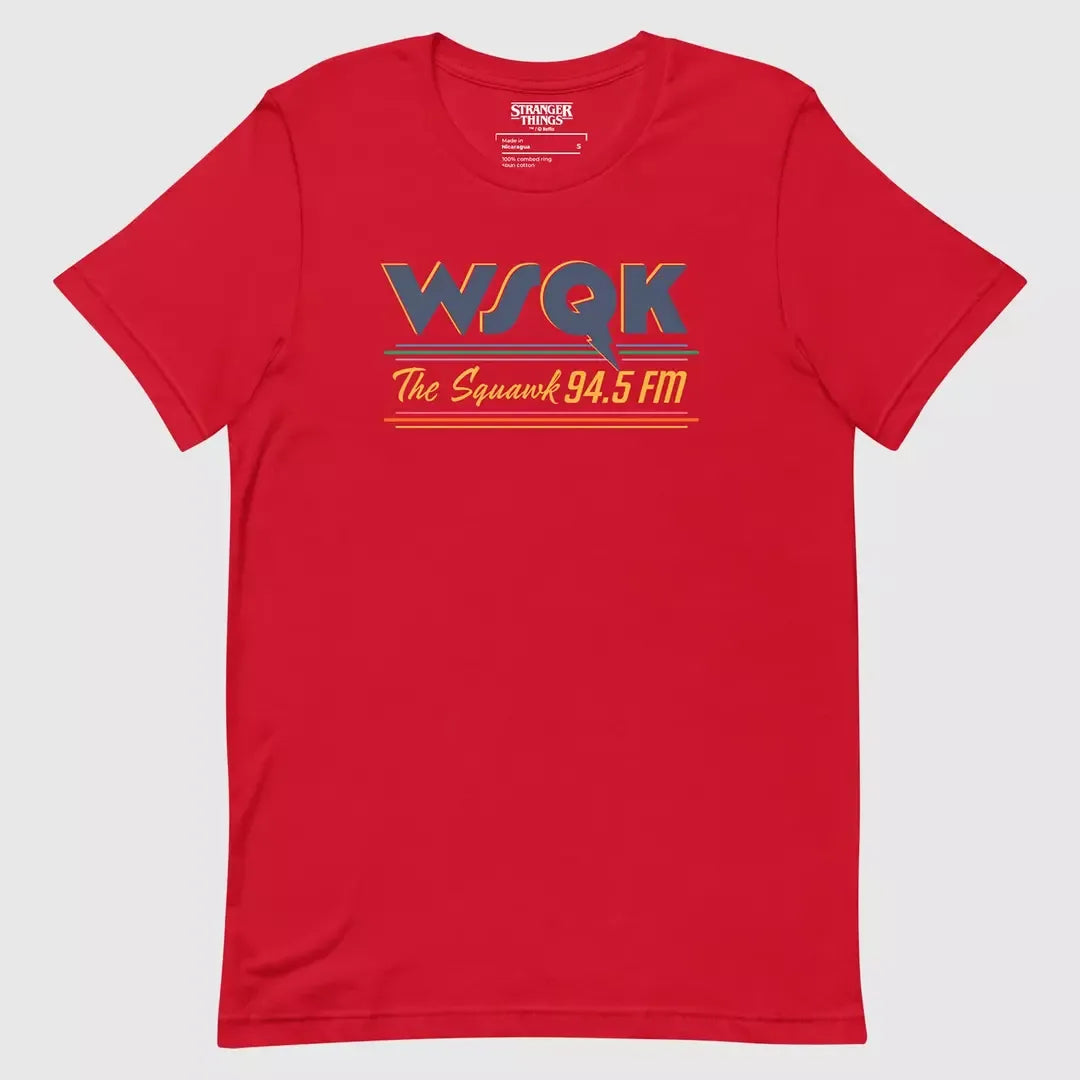 Funko Stranger Things WSQK The Squawk T-Shirt  Merch Lab