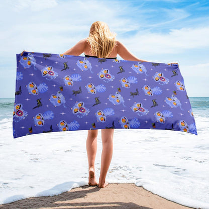Funko KPop Demon Hunters Derpy and Sussie Beach Towel  Merch Lab