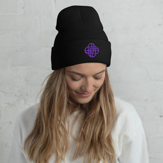 Funko KPop Demon Hunters HUNTR/X Logo Beanie  Merch Lab