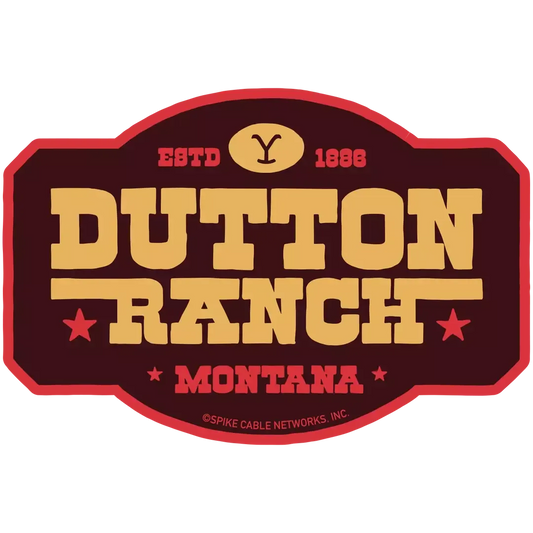 Funko Yellowstone Dutton Ranch Patch Vinyl Sticker  Merch Lab