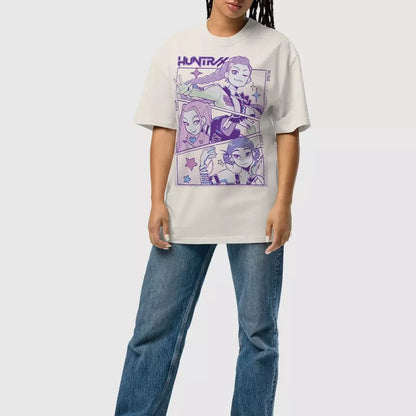 Funko KPop Demon Hunters HUNTR/X White Faded Tee Merch Lab