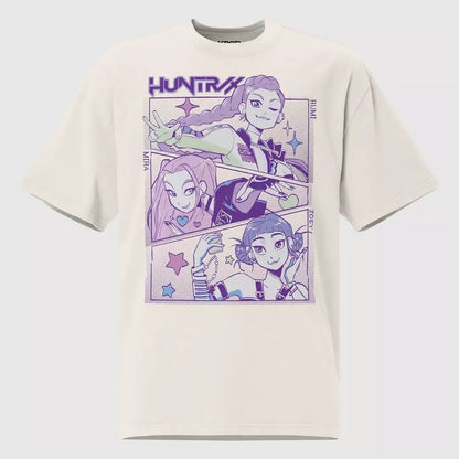 Funko KPop Demon Hunters HUNTR/X White Faded Tee Merch Lab