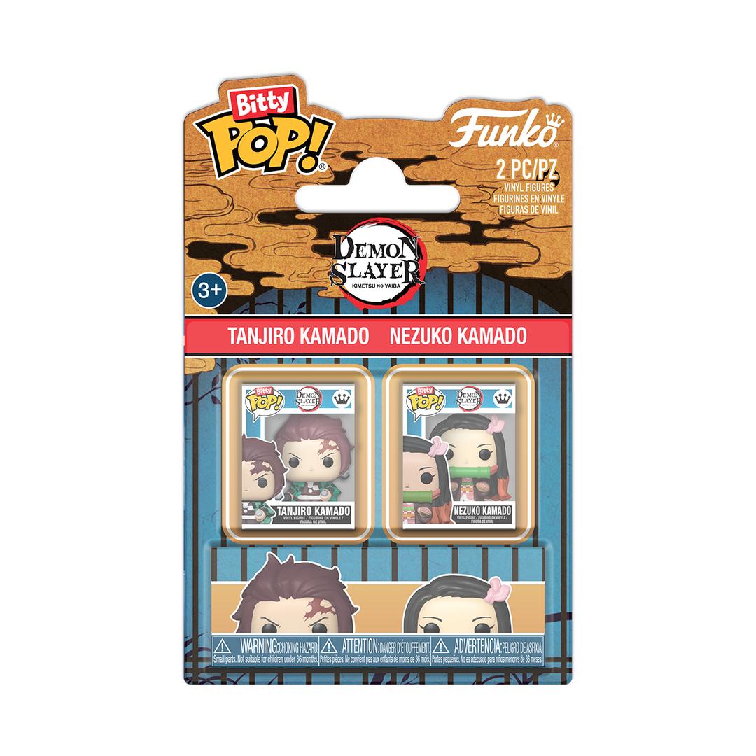 Funko Bitty Pop! Tanjiro Kamado & Nezuko Kamado 2-Pack