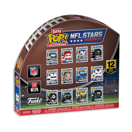 Funko Bitty Pop! Collector NFL Stars 12-Pack