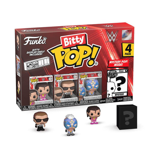 Funko Bitty Pop! WWE 4-Pack Series 3