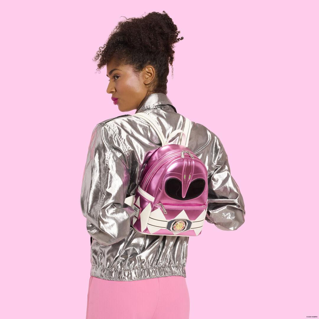 Funko Power Rangers Pink Ranger Cosplay Mini Backpack | Loungefly