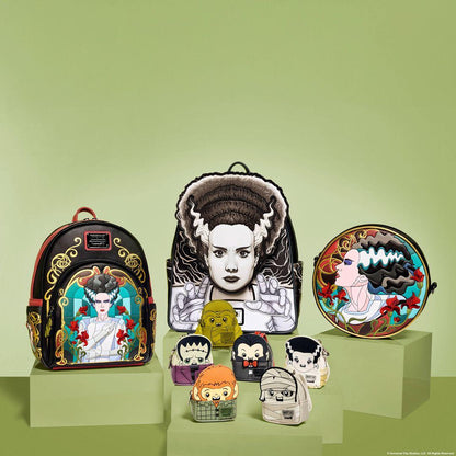 Funko Universal Monsters The Bride Of Frankenstein Stained Glass Crossbody Bag | Loungefly