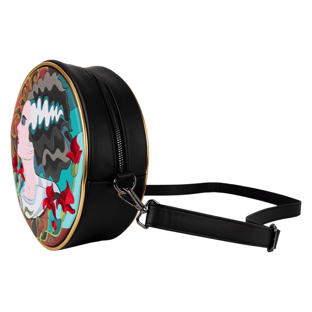 Funko Universal Monsters The Bride Of Frankenstein Stained Glass Crossbody Bag | Loungefly