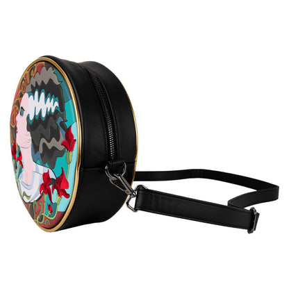 Funko Universal Monsters The Bride Of Frankenstein Stained Glass Crossbody Bag | Loungefly