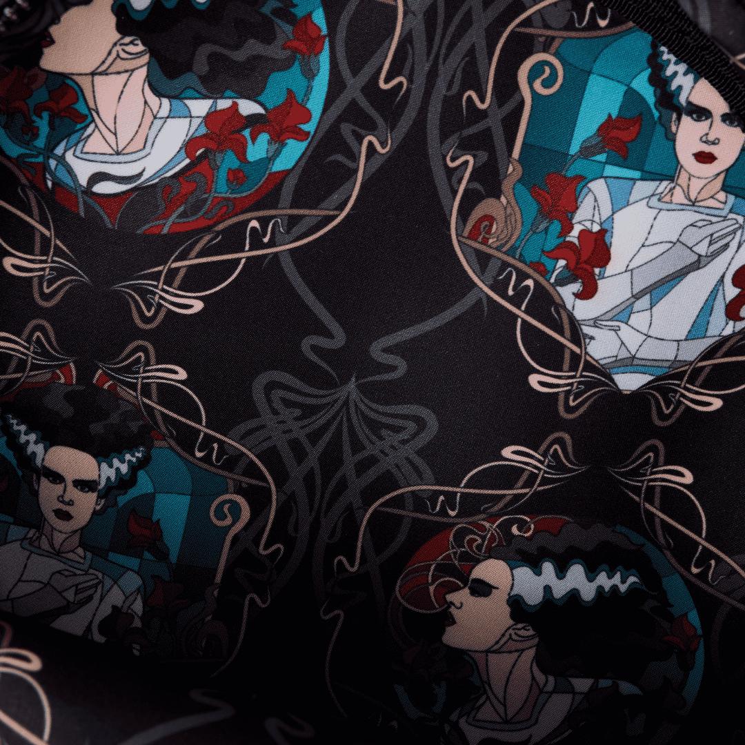 Funko Universal Monsters The Bride Of Frankenstein Stained Glass Crossbody Bag | Loungefly