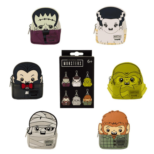 Funko Universal Monsters Cosplay Mystery Mini Backpack Keychain Charm | Loungefly