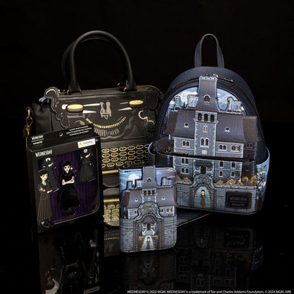 Funko Wednesday Nevermore Academy Castle Glow Mini Backpack | Loungefly