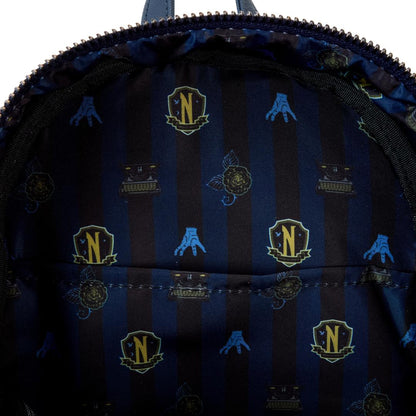 Funko Wednesday Nevermore Academy Castle Glow Mini Backpack | Loungefly