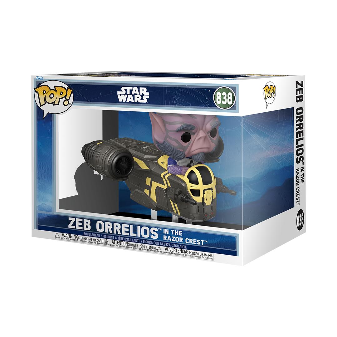 Funko Pop! Rides Deluxe Zeb Orrelios in the Razor Crest