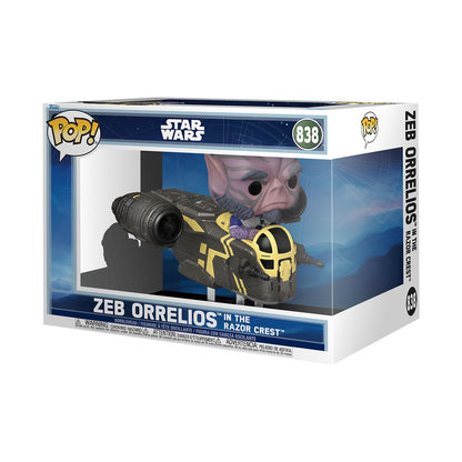 Funko Pop! Rides Deluxe Zeb Orrelios in the Razor Crest
