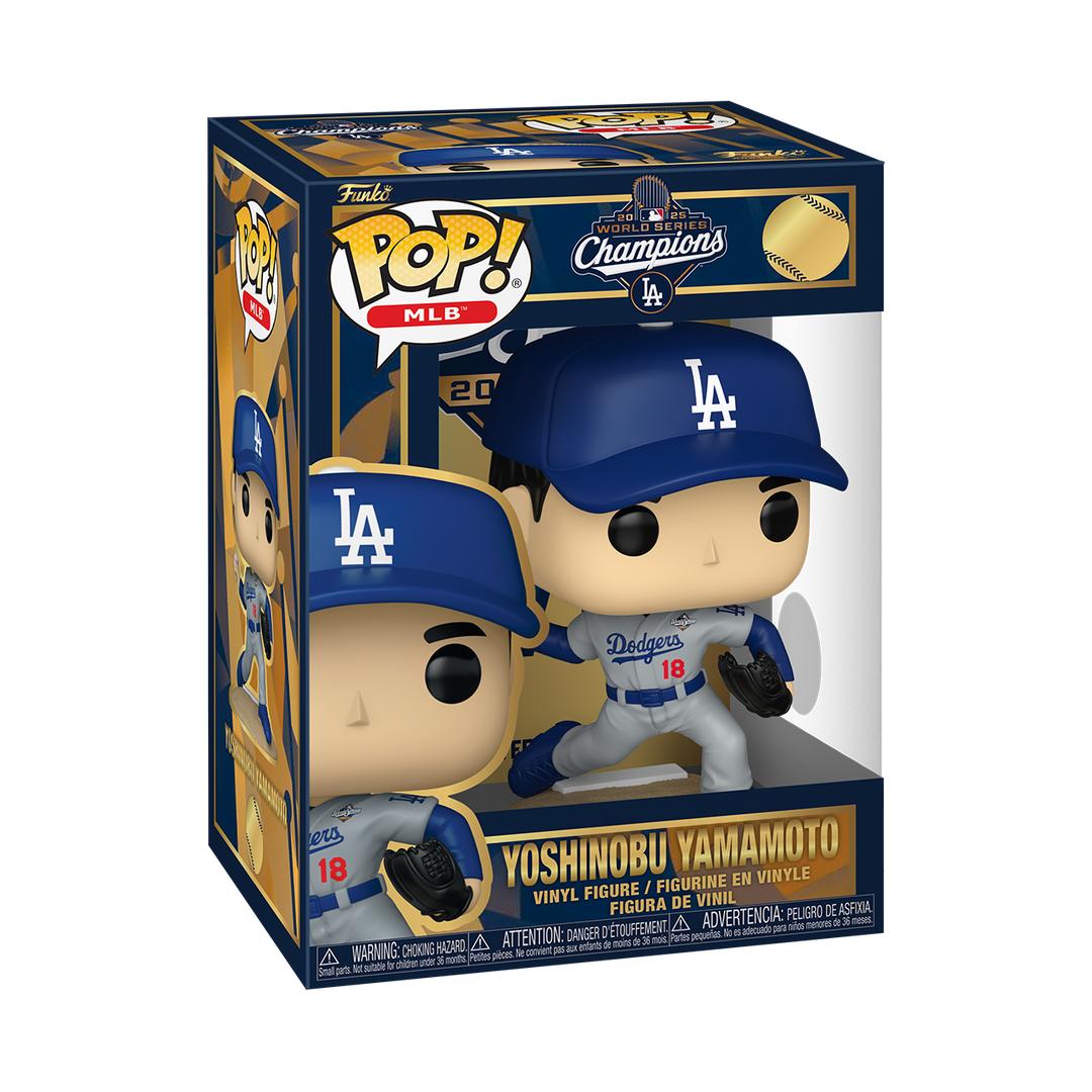 Funko Pop! Yoshinobu Yamamoto (2025 World Series MVP)